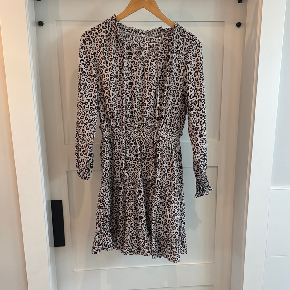 Leopard Print Women's Dress